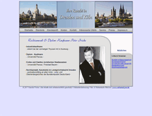 Tablet Screenshot of kanzleifricke.de